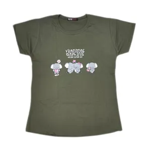 تی شرت آستین کوتاه زنانه مدل فیلی