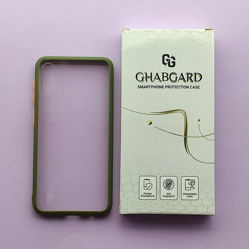 کاور قاب گارد مدل شیشه ای ساده مناسب برای گوشی موبایل سامسونگ Galaxy M10 