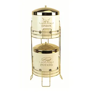 سبد سیب زمینی و پیاز سام ست مدل مفتولی