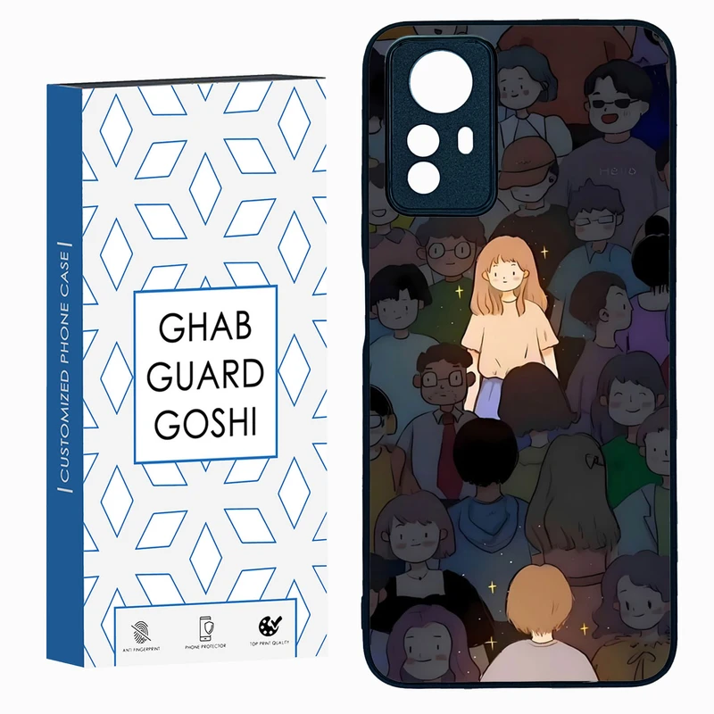 کاور قاب گارد گوشی طرح ست دخترانه کد TPU-061 مناسب برای گوشی موبایل شیائومی Redmi Note 12s