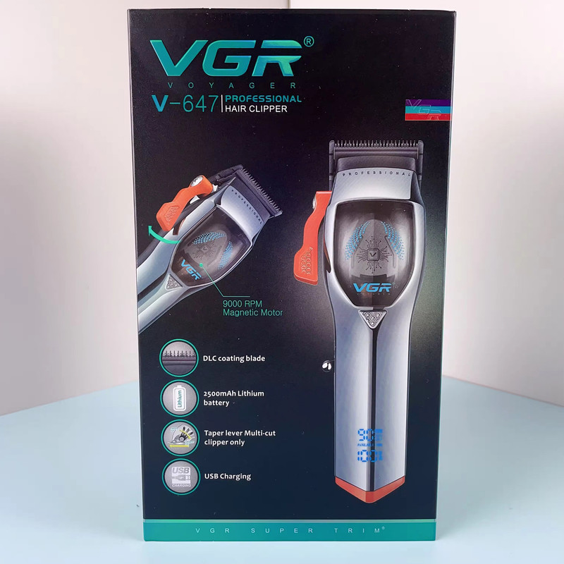 ماشین اصلاح موی سر شارژی وی جی ار مدل V-647