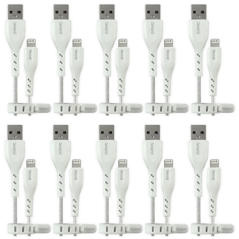 کابل تبدیل USB به لایتنینگ بیاند مدل BUL-401 CHARGE DATA طول 1 متر بسته ده عددی