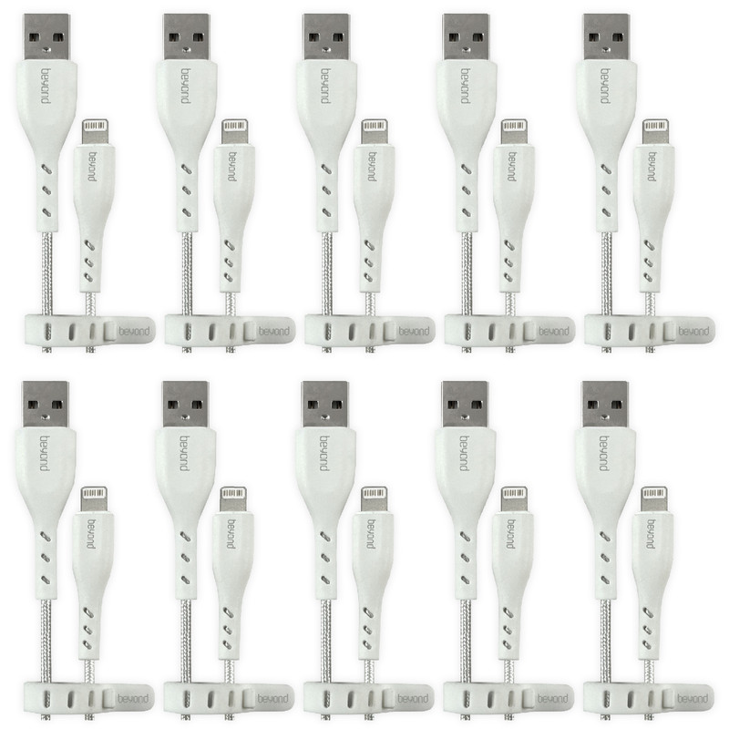 کابل تبدیل USB به لایتنینگ بیاند مدل BUL-402 CHARGE DATA طول 2 متر بسته ده عددی