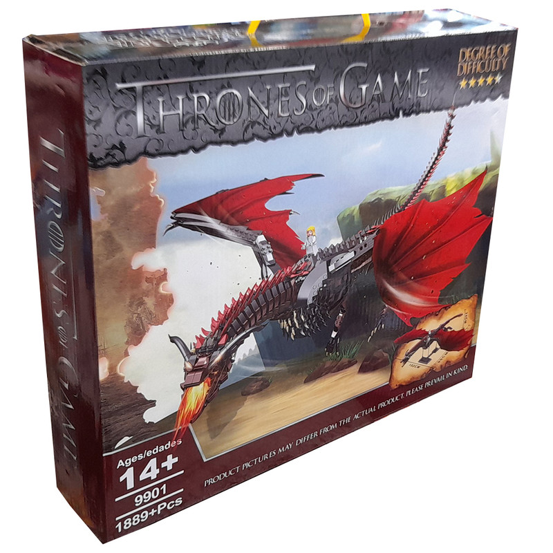 ساختنی مدل Thrones Of Game مدل اژدها کد 1099
