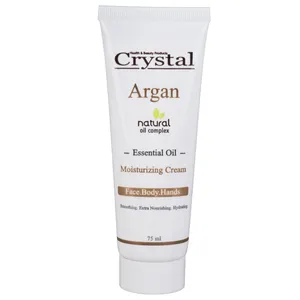کرم مرطوب کننده کریستال مدل Argan حجم 75 میلی لیتر