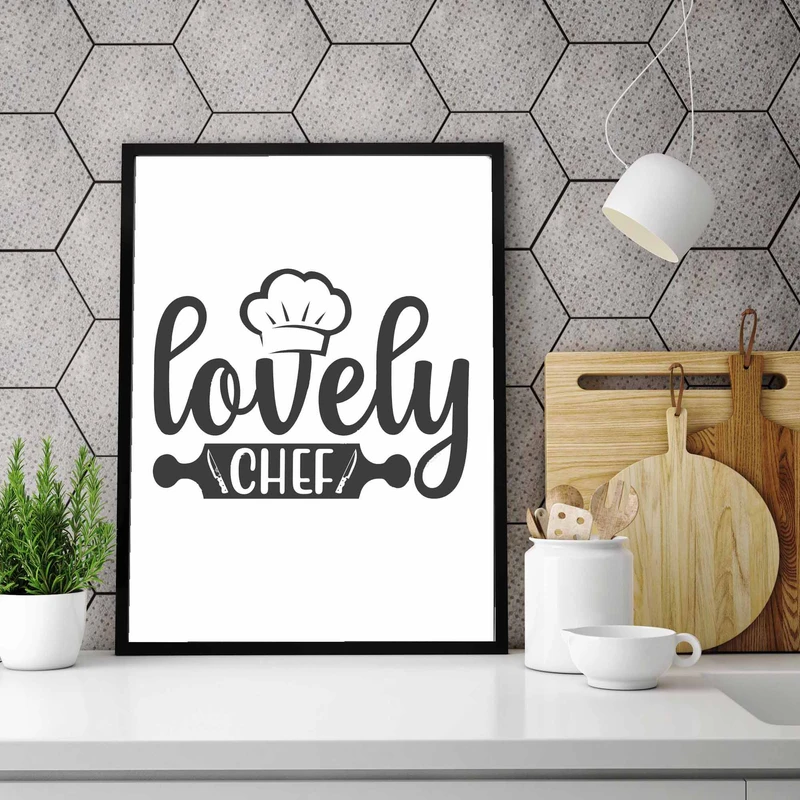 تابلو آتریسا طرح آشپزخانه مدل AK127