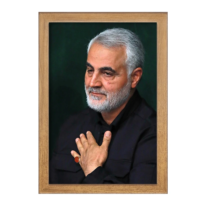 تابلو خندالو طرح سردار قاسم سلیمانی  کد 2620
