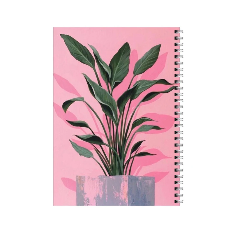 دفتر مشق 80 برگ بامبیلیپ طرح گلدان کد 8399031