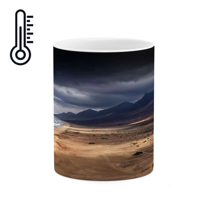 ماگ حرارتی کاکتی مدل منظره کد mgh17313