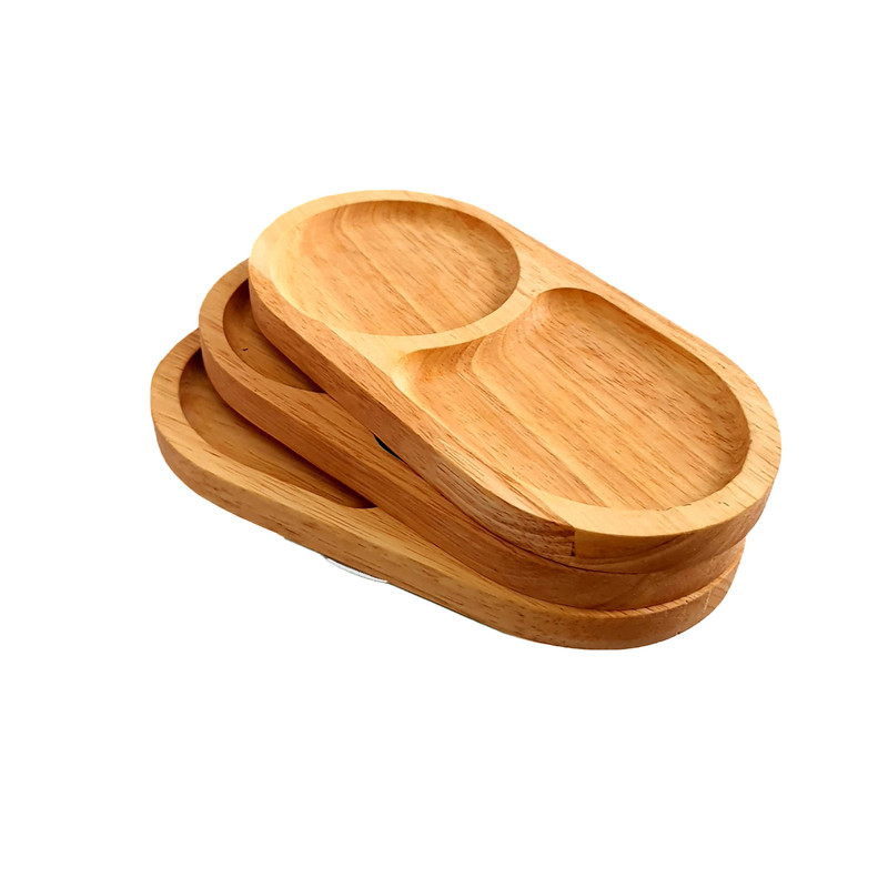 زیر لیوانی مدل چوبی مجموعه 3 عددی