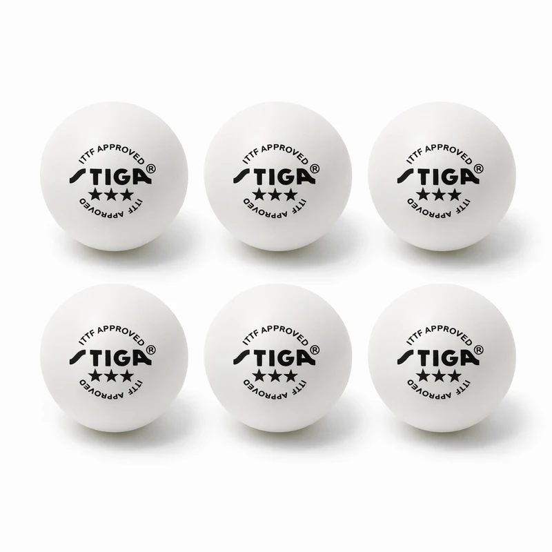توپ پینگ پنگ تیگا مدل TG-6CP بسته 6 عددی