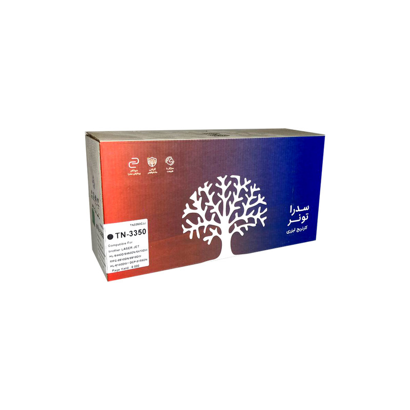  تونر مشکی سدرا کد TN-3350 