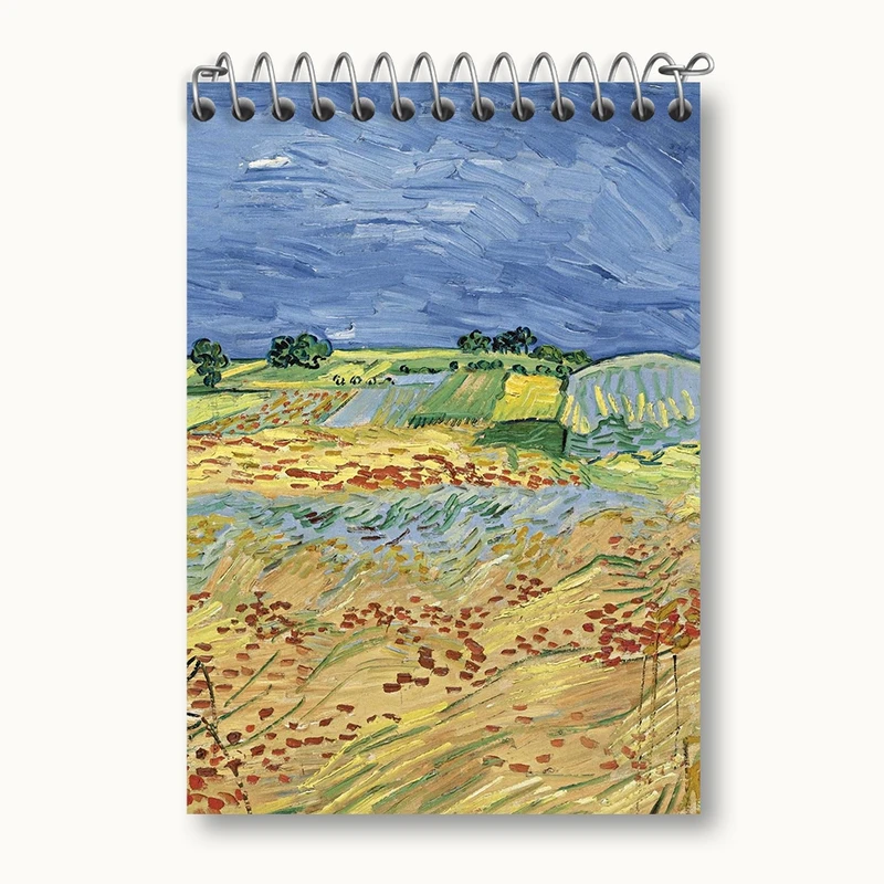 دفتر یادداشت 50 برگ خندالو مدل ونسان ونگوگ (Van Gogh) کد 36798
