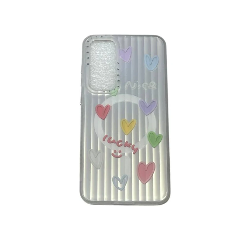 کاور مدل هولوگرامی طرح قلب  مناسب برای گوشی موبایل سامسونگ Galaxy S 24 FE