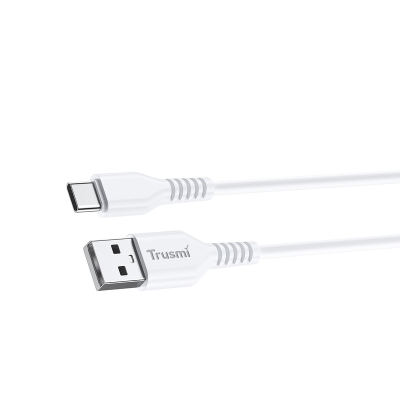 کابل تبدیل USB به usb-C تراسمی مدل CA54-03 طول 2 متر