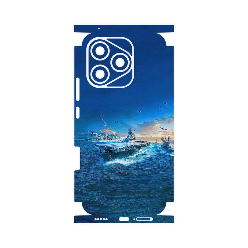 برچسب پوششی ماهوت مدل Warship-FullSkin مناسب برای گوشی موبایل آنر 400 Lite