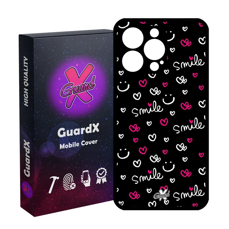 کاور گارد ایکس طرح Smile مدل Glass10136 مناسب برای گوشی موبایل اپل iPhone 13 Pro