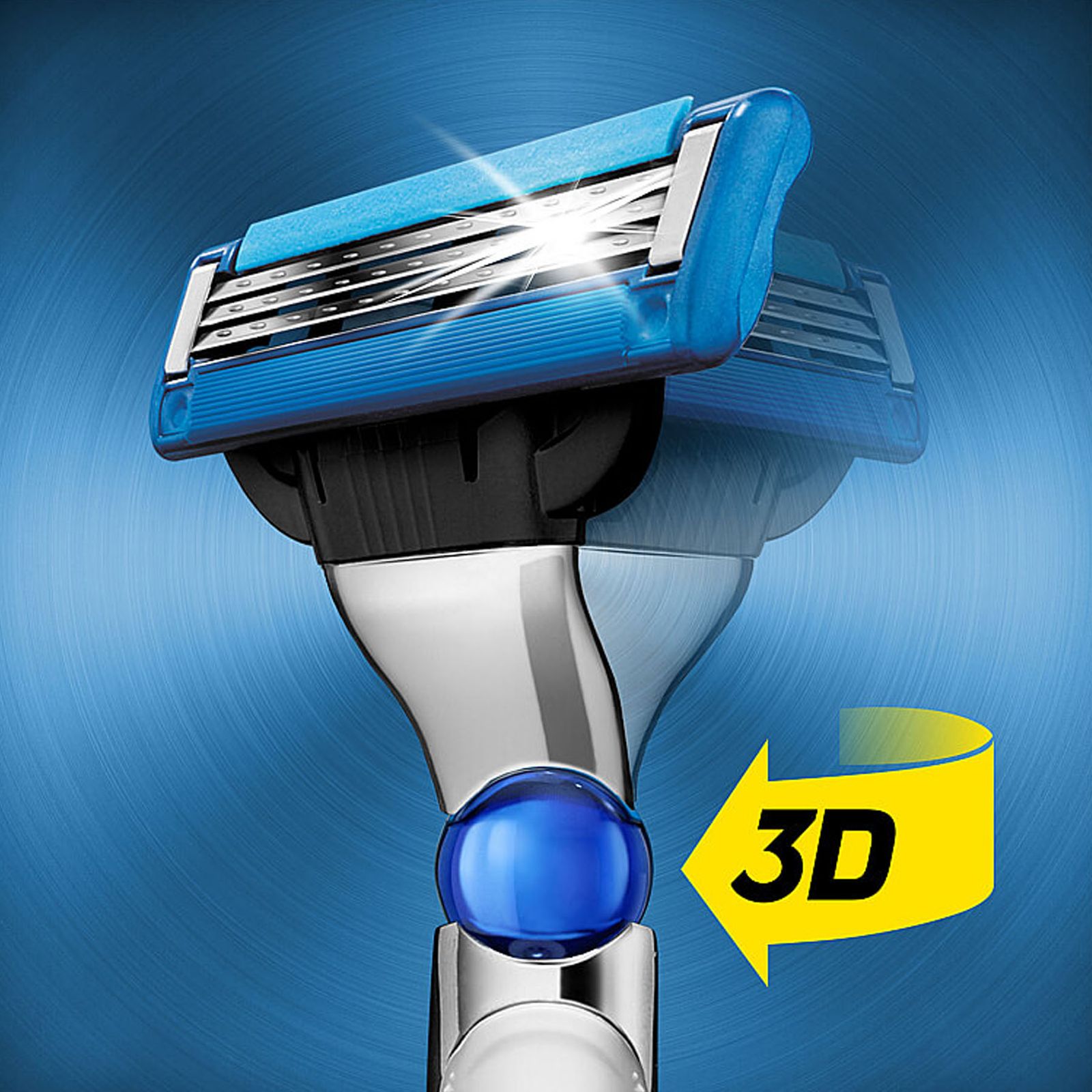 تیغ یدک ژیلت مدل Mach 3 Turbo ‏بسته 4 عددی  -  - 4