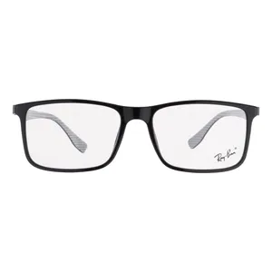 فریم عینک طبی مستطیلی ری بن مدل 0RBMY507-C01 مناسب برای صورت قلب، بیضی، گرد