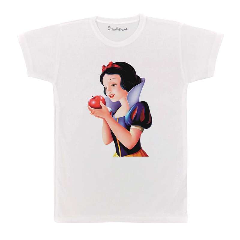 تی شرت بچگانه پرمانه طرح سفید برفی و هفت کوتوله کد pmt.5835