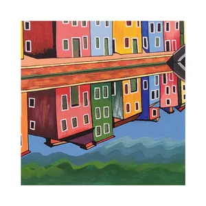 تابلو نقاشی رنگ روغن به سبک امپرسیونیسم کد G0356