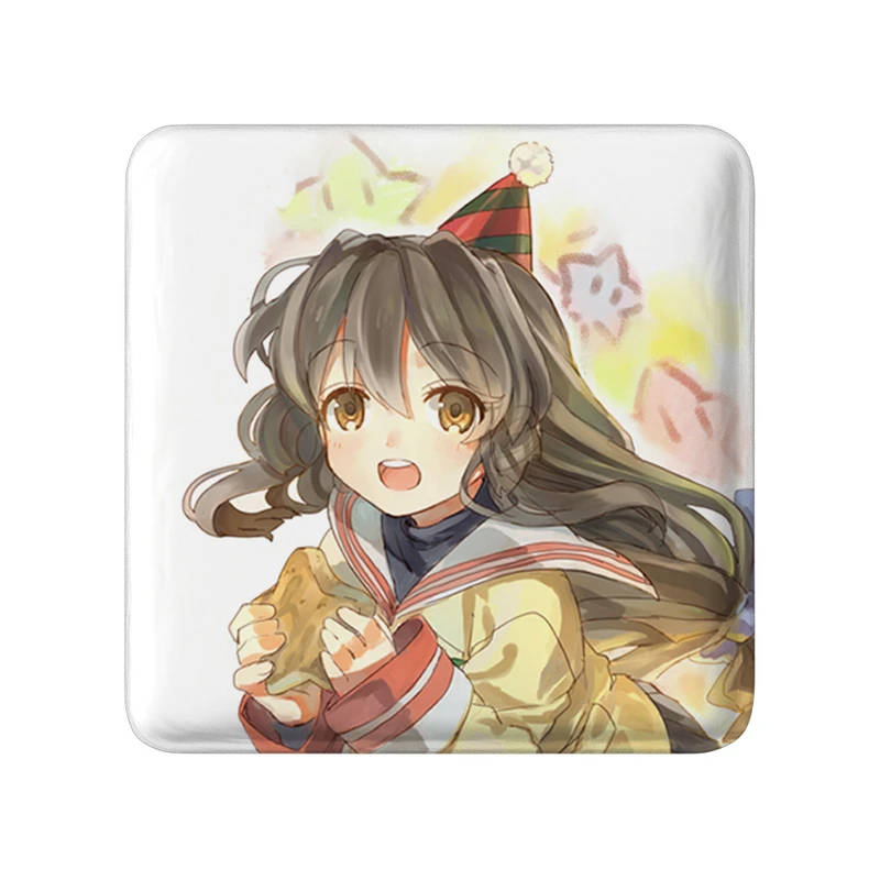 مگنت خندالو طرح فوکو انیمه کلاناد Clannad  مدل مربعی کد 22422