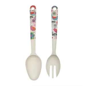 قاشق و چنگال سرو سالاد مدل Bm02