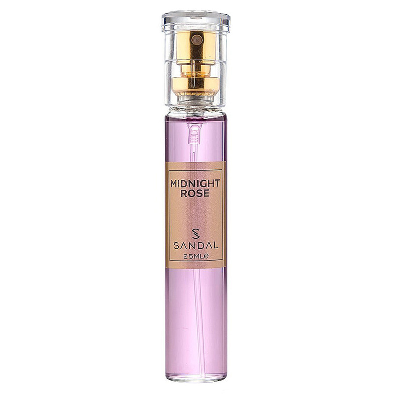 عطر جیبی زنانه صندل مدل MIDNIGHT ROSE حجم 25 میلی لیتر