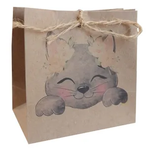 پاکت هدیه مدل گربه ملوس مجموعه 50 عددی