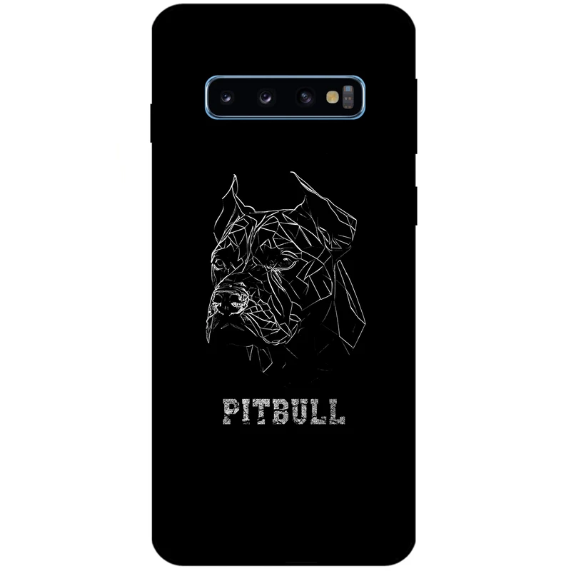 کاور مگافون طرح پیتبول مدل 1883 مناسب برای گوشی موبایل سامسونگ Galaxy S10  