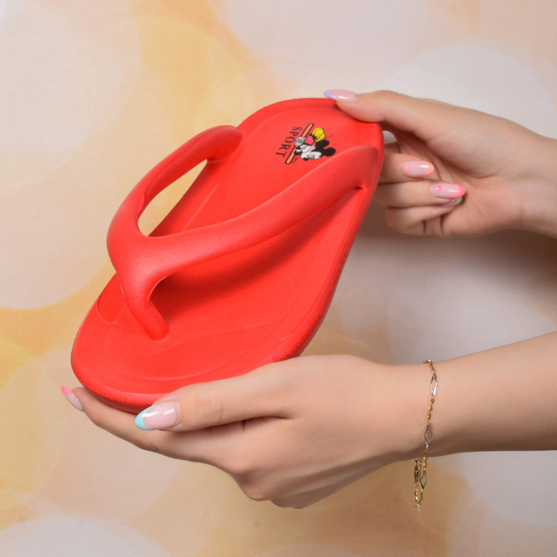 دمپایی لاانگشتی زنانه مدل میکی موس RD.2765