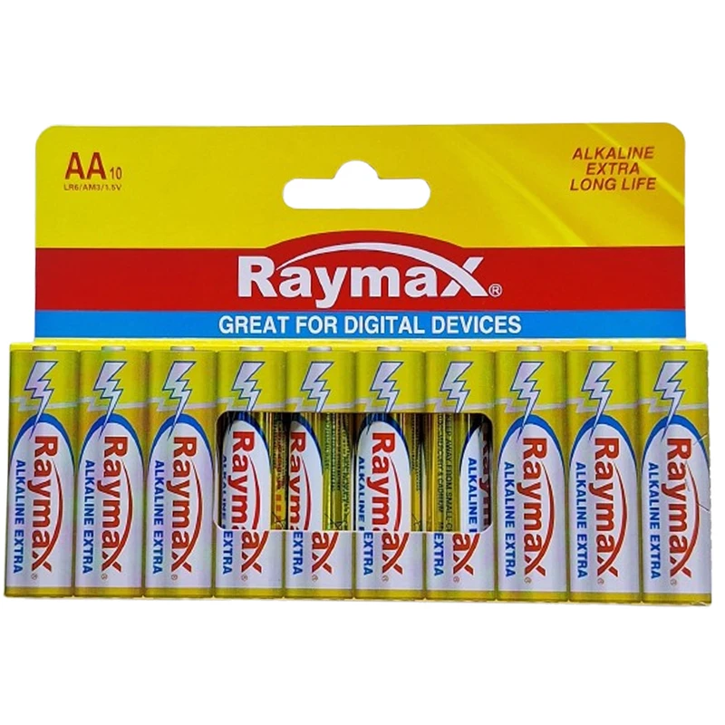 باتری قلمی رایمکس مدل Alkalone extra long life بسته 10 عددی