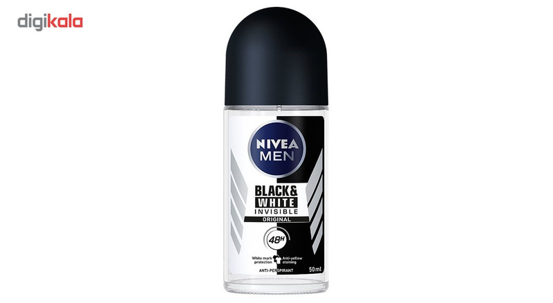 رول ضد تعریق مردانه نیوآ مدل invisible Black and white orginal حجم 50 میلی لیتر رول ضد تعریق مردانه نیوآ مدل invisible Black and white orginal حجم 50 میلی لیتر