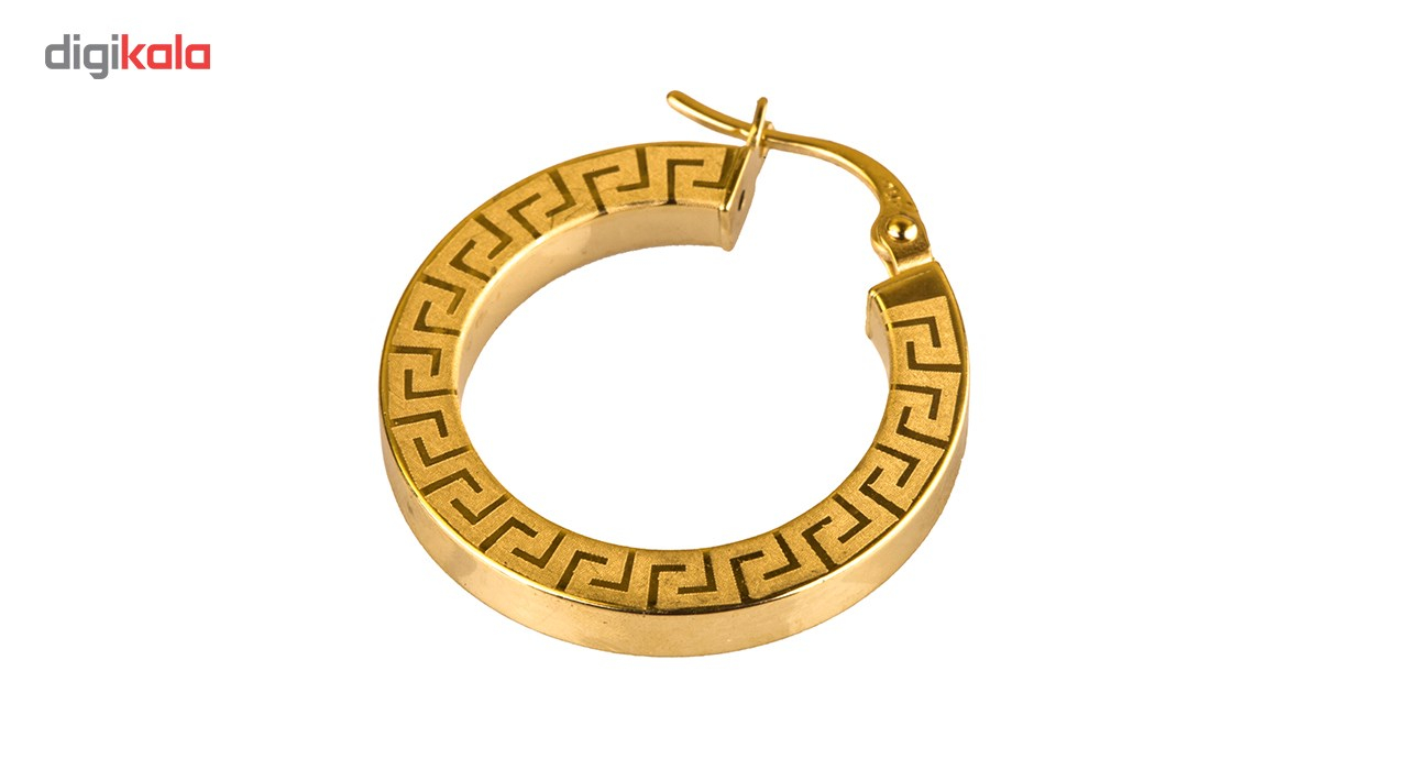 گوشواره طلا 18 عیار گالری طلاچی مدل رومی