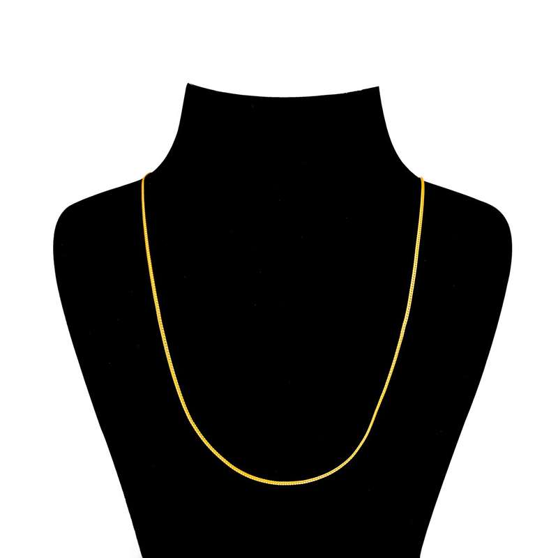 زنجیر طلا 18 عیار گالری طلاچی مدل کلاف زنجیر طلا 18 عیار گالری طلاچی مدل کلاف