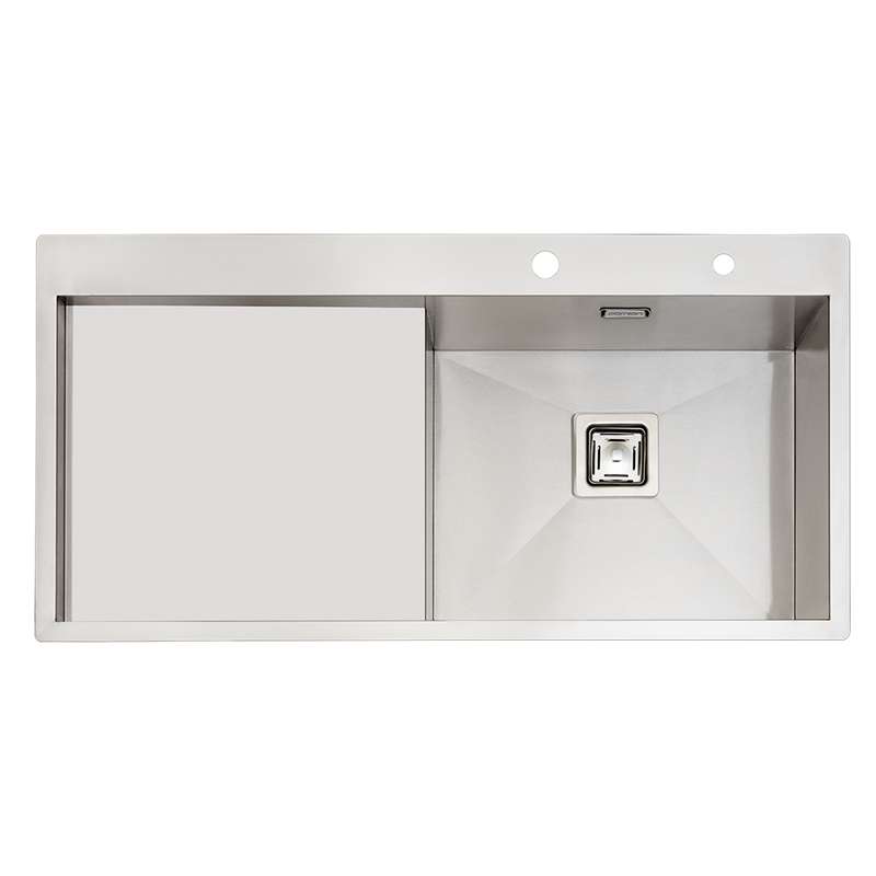 سینک ظرفشویی پرنیان استیل مدل 4231 توکار سینک ظرفشویی پرنیان استیل مدل 4231 توکار