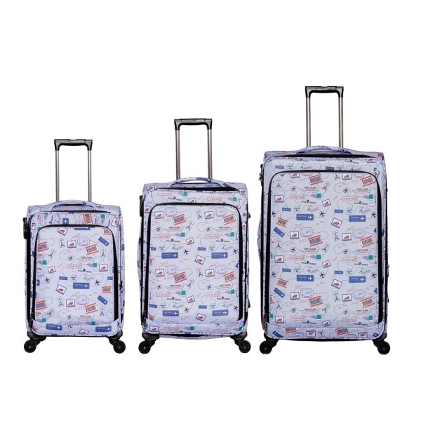 مجموعه سه عددی چمدان رز مری مدل RL-453-3B -  - 1