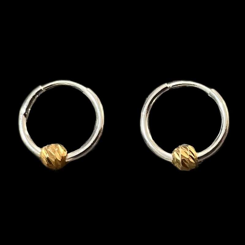 گوشواره نقره زنانه گیرا مدل G662 گوشواره نقره زنانه گیرا مدل G662