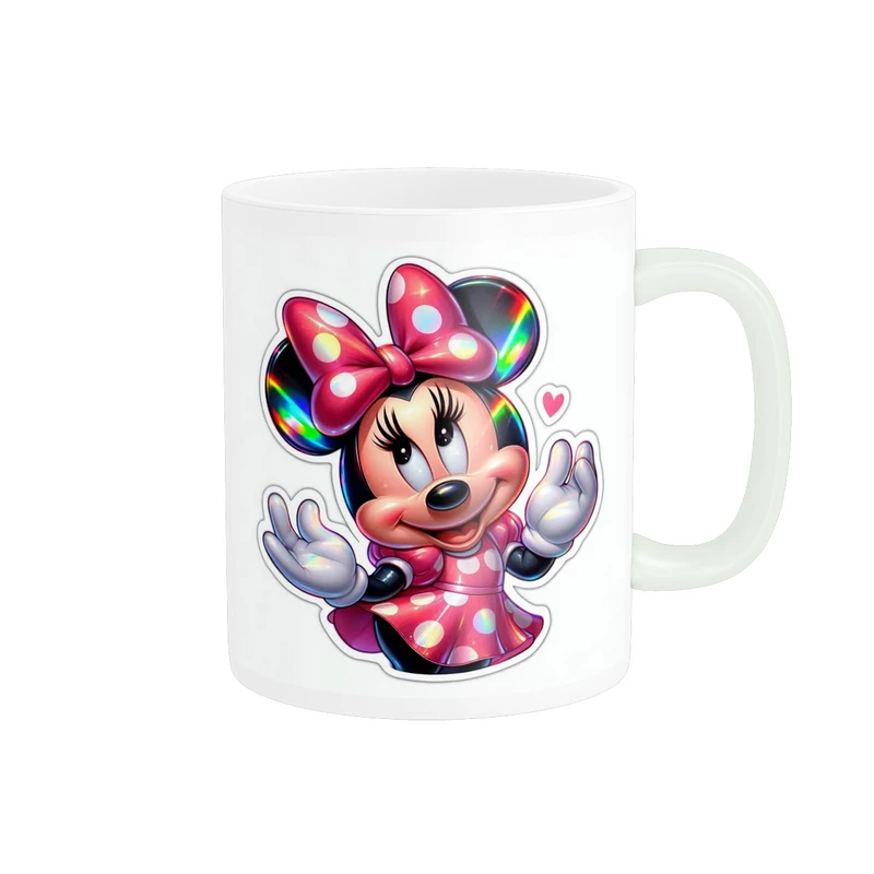 ماگ پاد آفرین مدل مینی موس فانتزی کیوت دخترونه کد 484