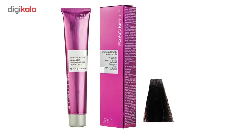 رنگ مو فشینلی سری Brown مدل کاکائویی شماره 4.9