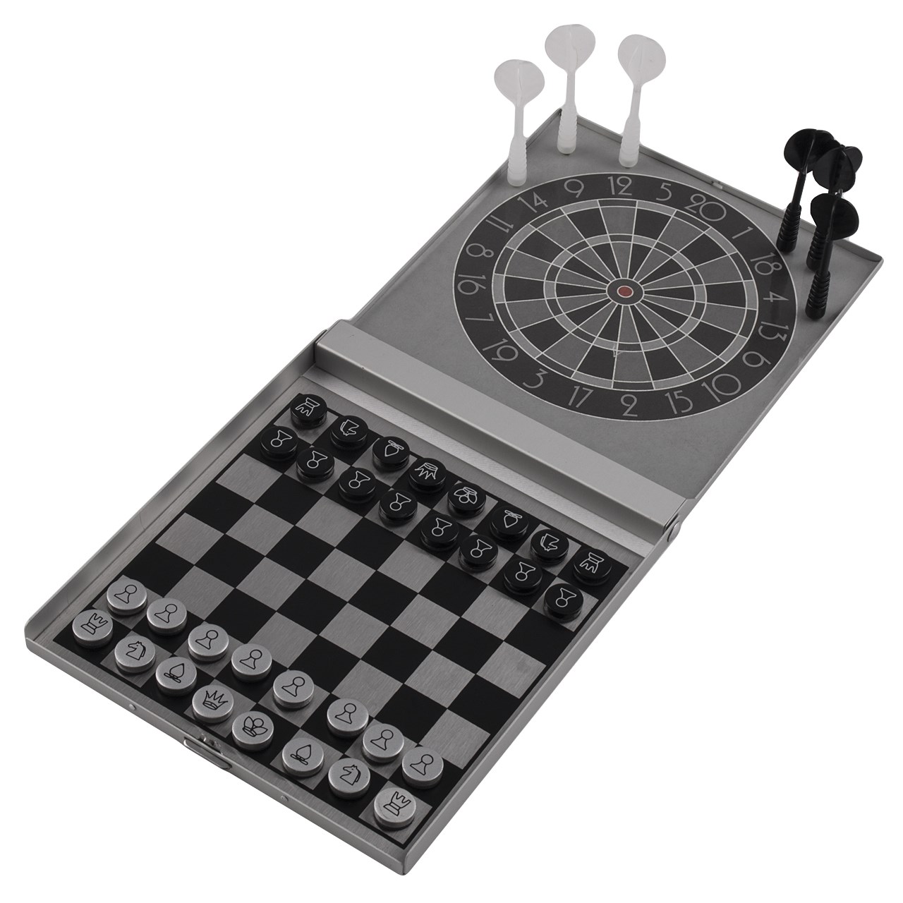 مجموعه بازی فکری دارت و شطرنج آهنربایی مدل XY030P2
