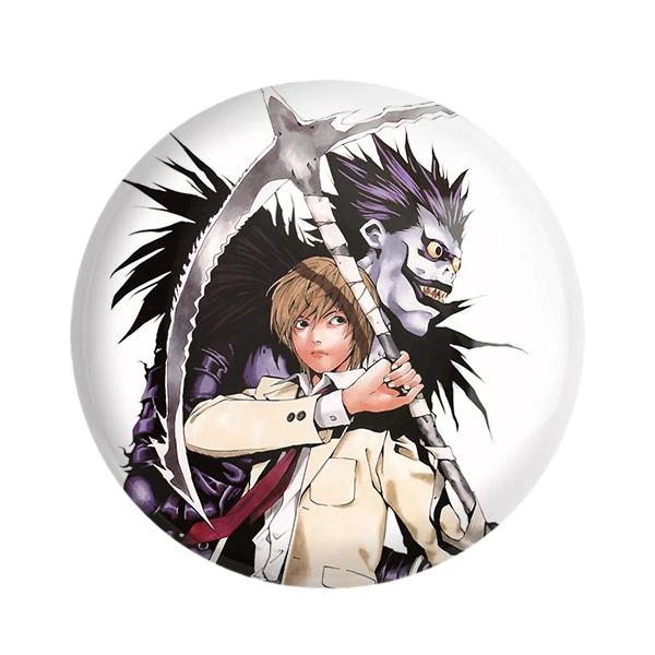 مگنت خندالو طرح لایت یاگامی و ریوک انیمه دفترچه مرگ Death Note کد 4935