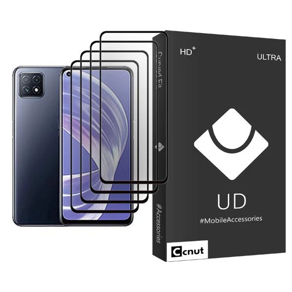 محافظ صفحه نمایش کوکونات مدل UDB Ultra MIX004 مناسب برای گوشی موبایل اوپو A73 5G بسته چهار عددی