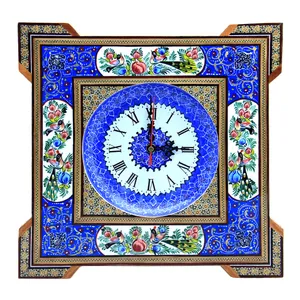 ساعت دیواری خاتم کاری کد 7-70142