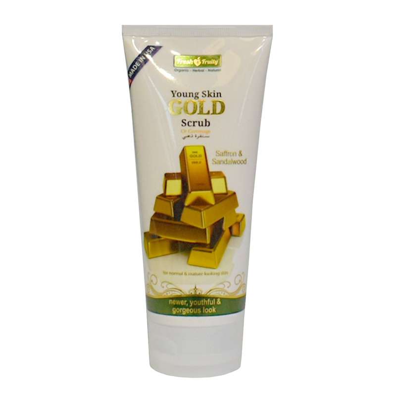 اسکراب صورت فرش اند فروتی مدل GOLD حجم 150 میلی لیتر اسکراب صورت فرش اند فروتی مدل GOLD حجم 150 میلی لیتر