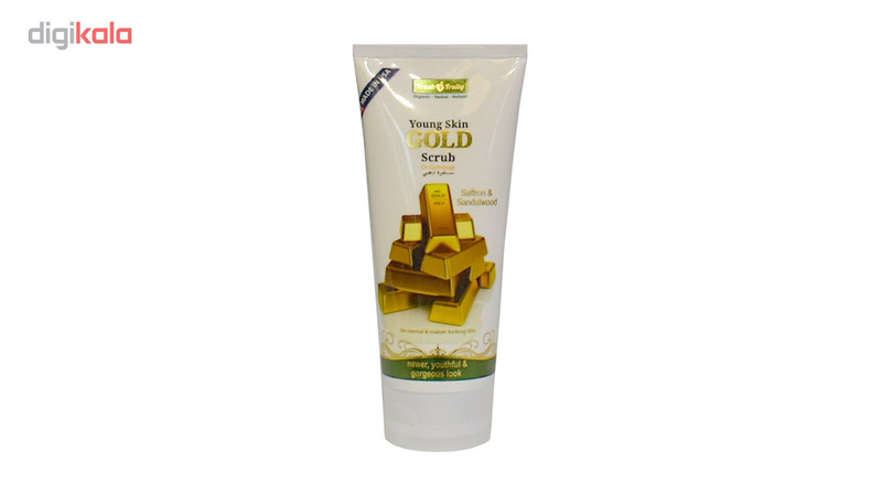 اسکراب صورت فرش اند فروتی مدل GOLD حجم 150 میلی لیتر اسکراب صورت فرش اند فروتی مدل GOLD حجم 150 میلی لیتر