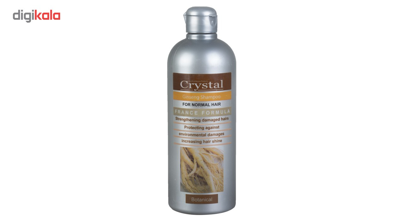 شامپو کریستال مدل جینسینگ حجم 400 میلی لیتر