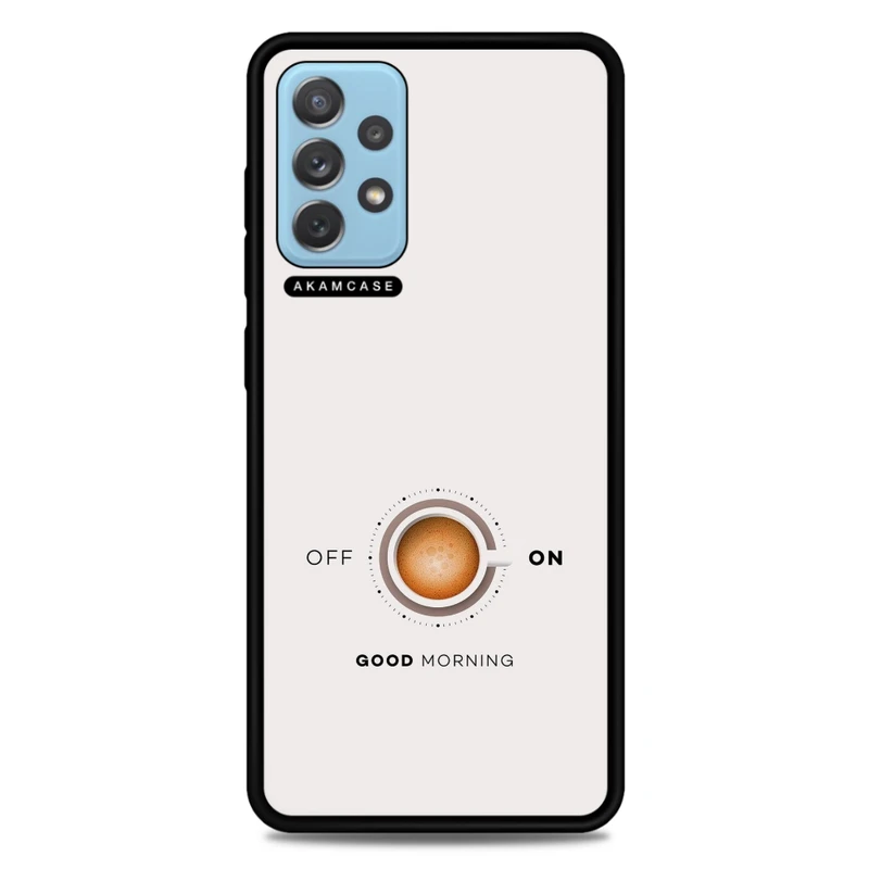 کاور آکام مدل AMC-WSGA72-COFFEE-13 مناسب برای گوشی موبایل سامسونگ Galaxy A72