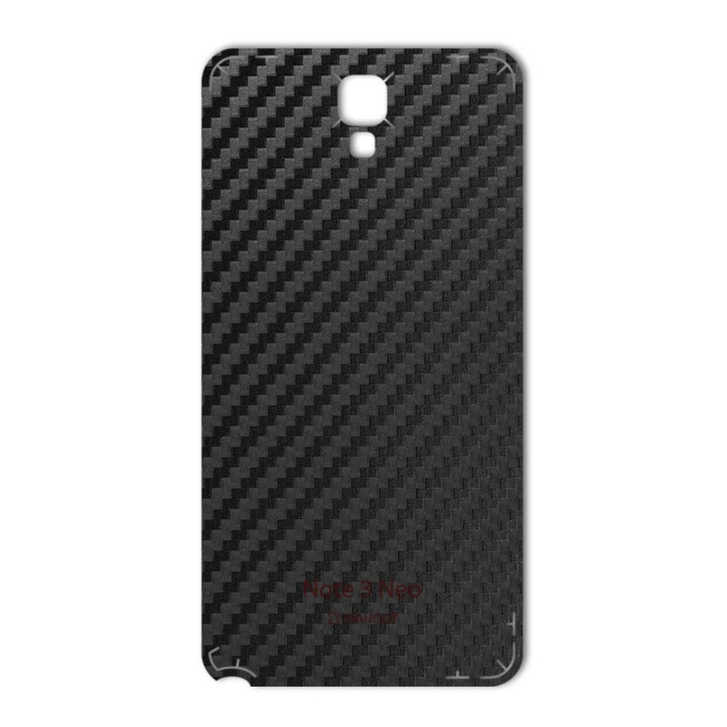 برچسب پوششی ماهوت مدل Carbon-fiber Texture مناسب برای گوشی  Samsung Note 3 Neo