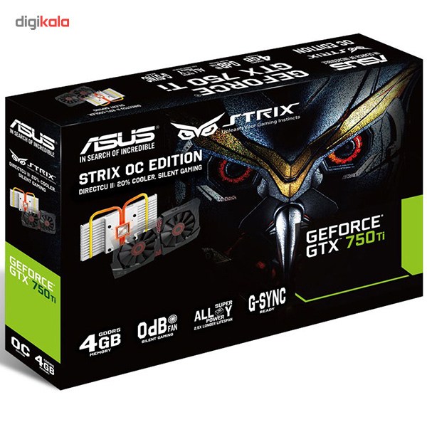 Asus strix geforce sale gtx 750 ti